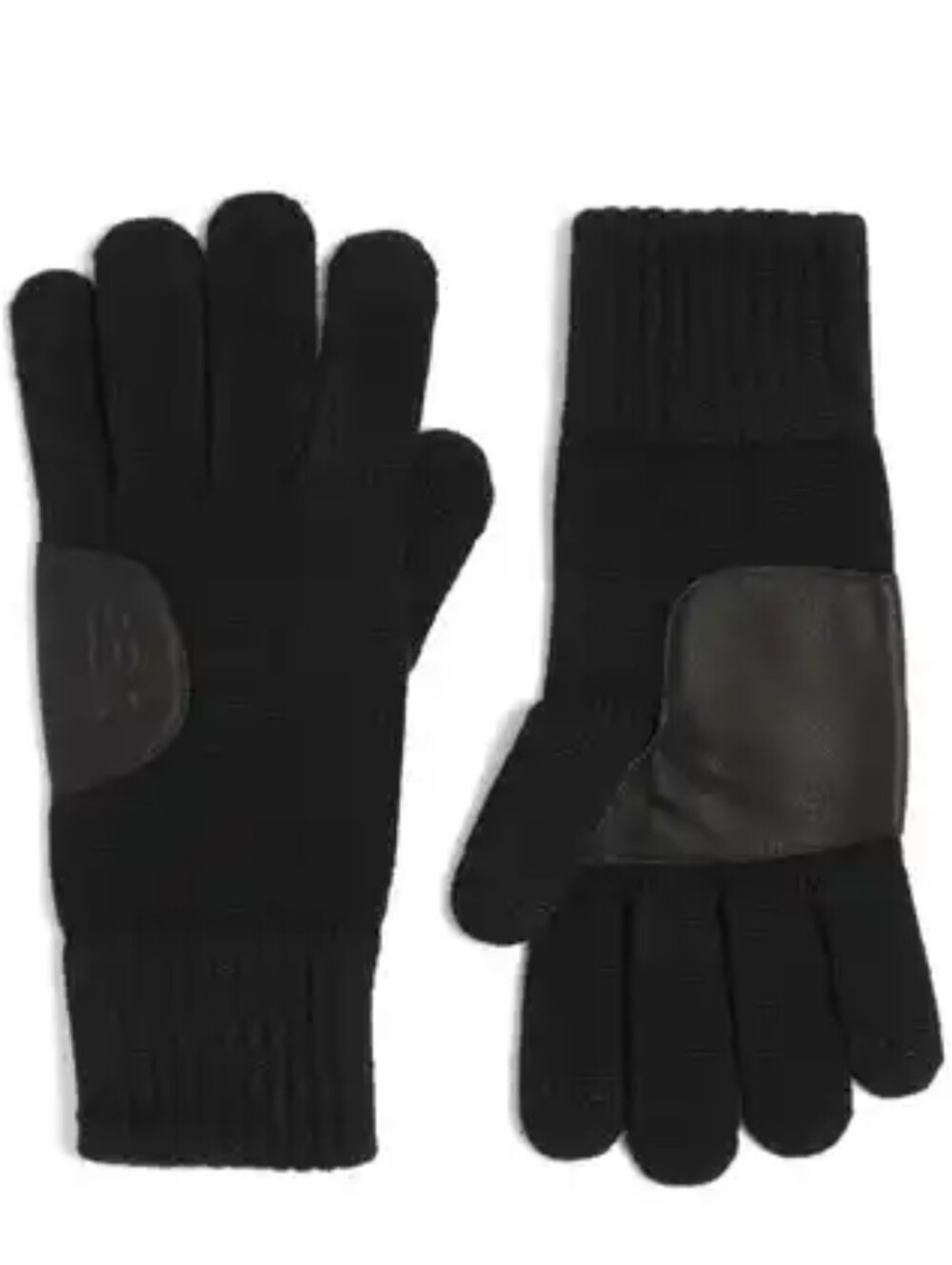 UGG Men's Blue Knit Gloves
